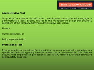 Test Criteria for Exempt Employees in California.pdf