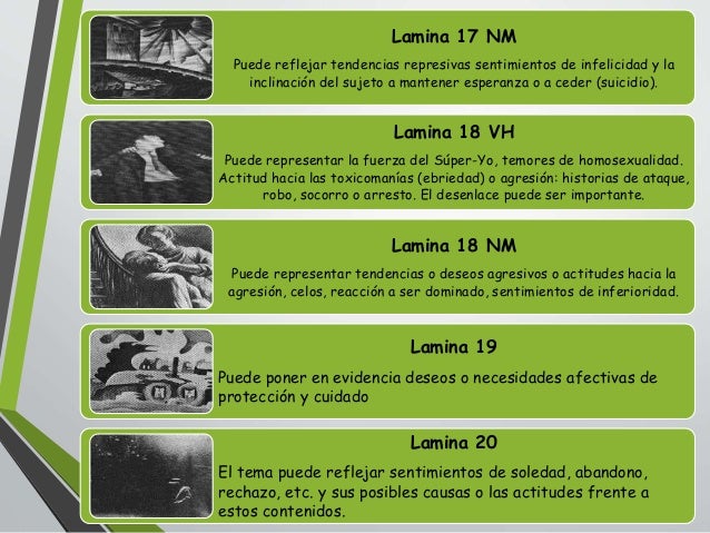 Test de apercepción temática (TAT)