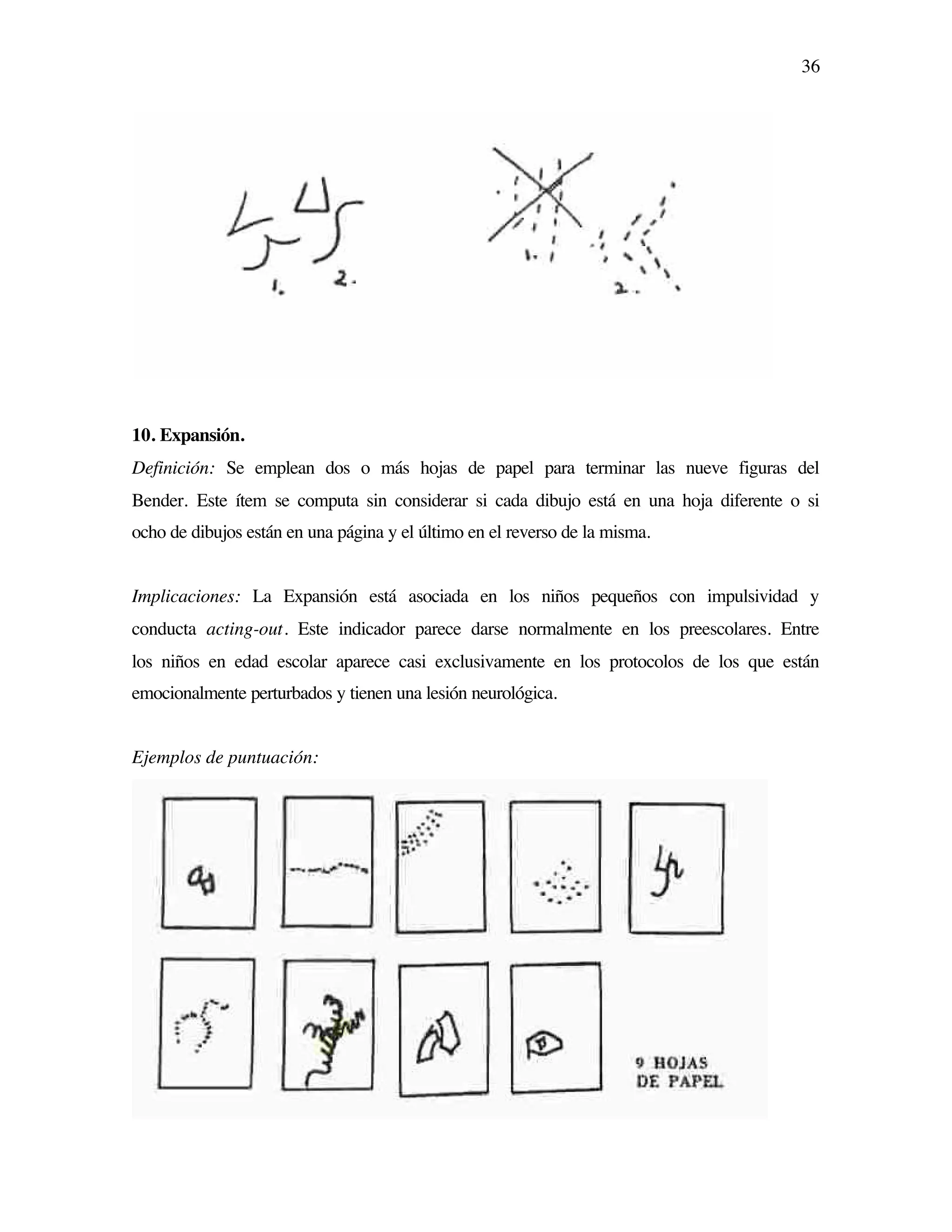 Test de bender para ninos bender koppitz | PDF