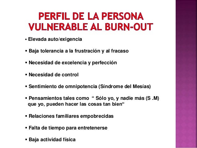 Test de burnout