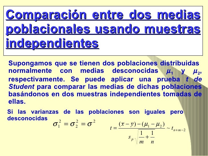 Test De Hipotesis