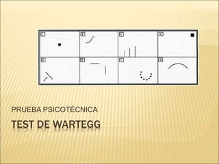TEST DE WARTEGG
PRUEBA PSICOTÉCNICA
 