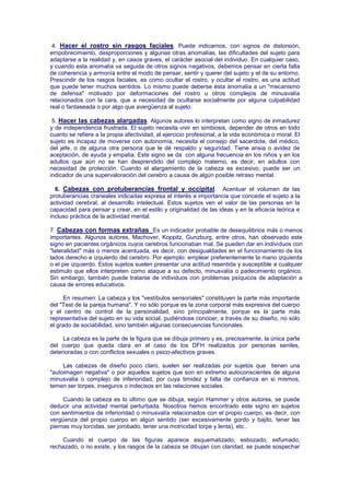 Test de la figura humana machover. | PDF