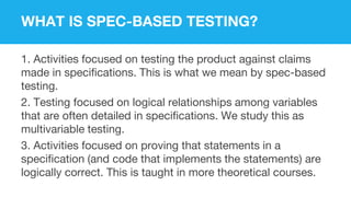 Test design | PPTX