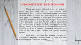 Test design technique | PPT