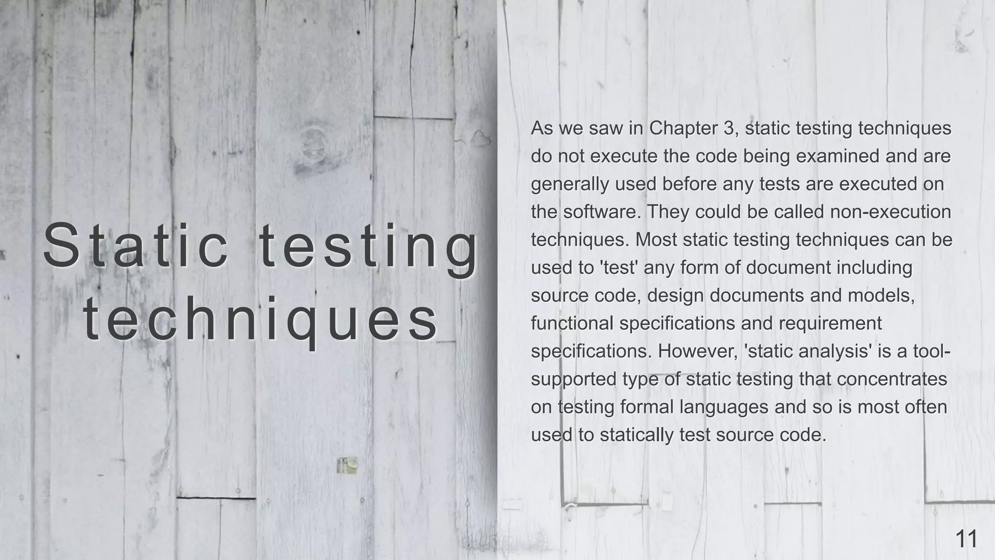 Test design techniques | PPTX