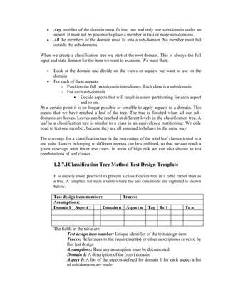 Specification Bases Testing Design | DOC