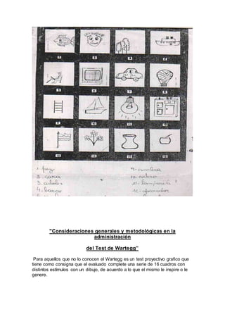 Test de wartegg | PDF