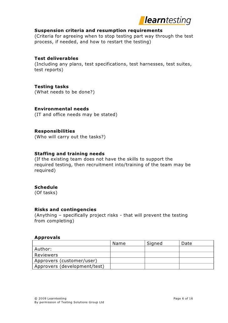 test strategy template ieee 829 fast lunchrock co