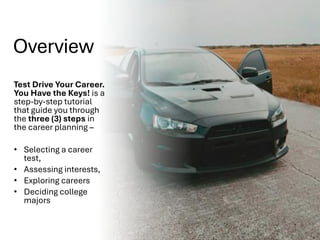 Get Ready for Career Test Drive Mini-Course | PDF