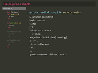 Test-driven Development no Rails - Começando com o pé direito