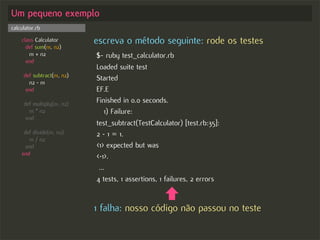 Test-driven Development no Rails - Começando com o pé direito