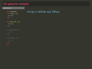 Test-driven Development no Rails - Começando com o pé direito