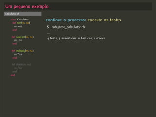 Test-driven Development no Rails - Começando com o pé direito