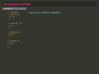 Test-driven Development no Rails - Começando com o pé direito