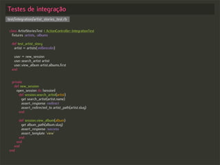 Test-driven Development no Rails - Começando com o pé direito