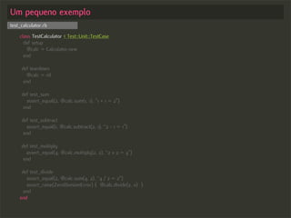 Test-driven Development no Rails - Começando com o pé direito