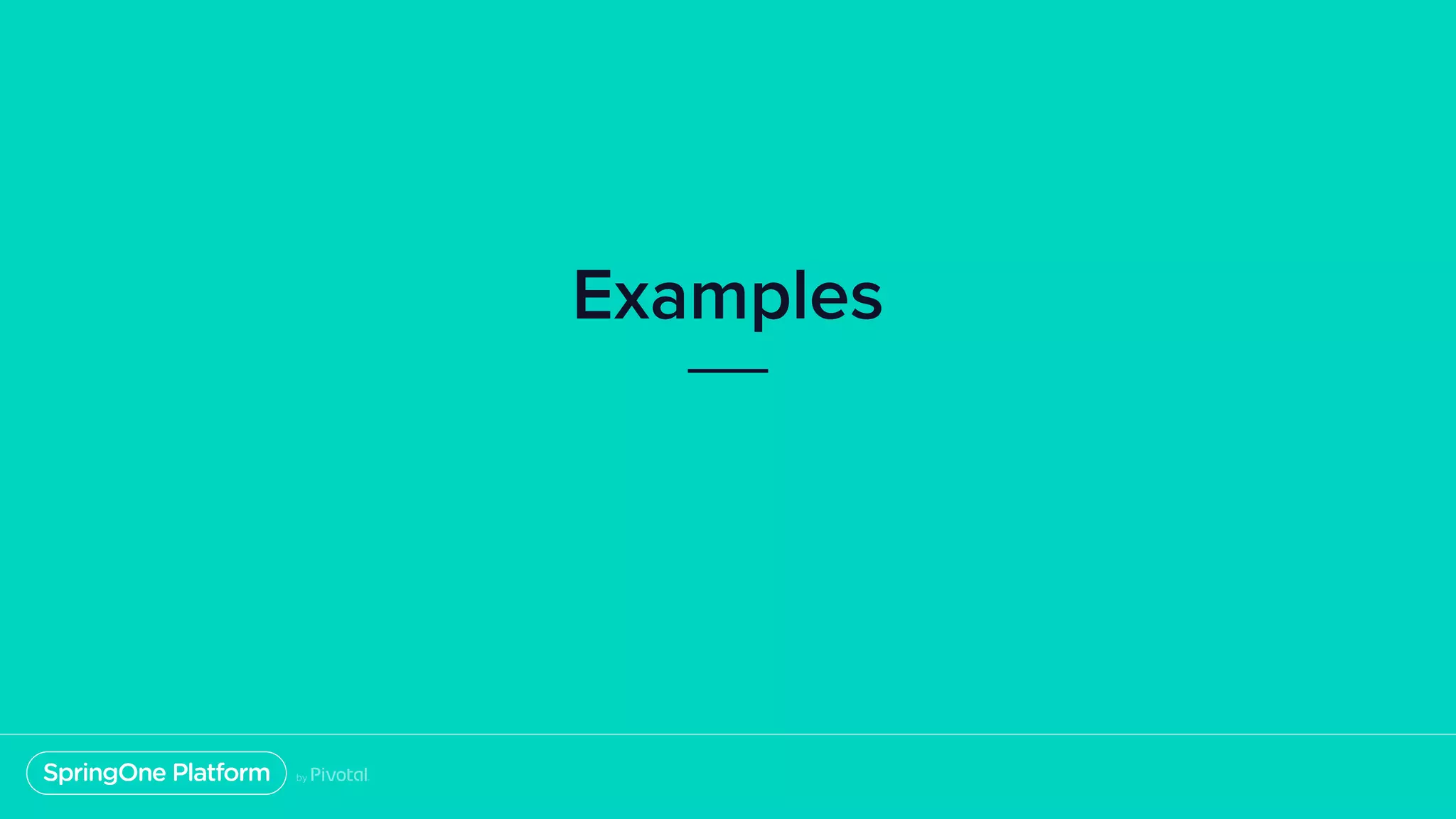 Examples 