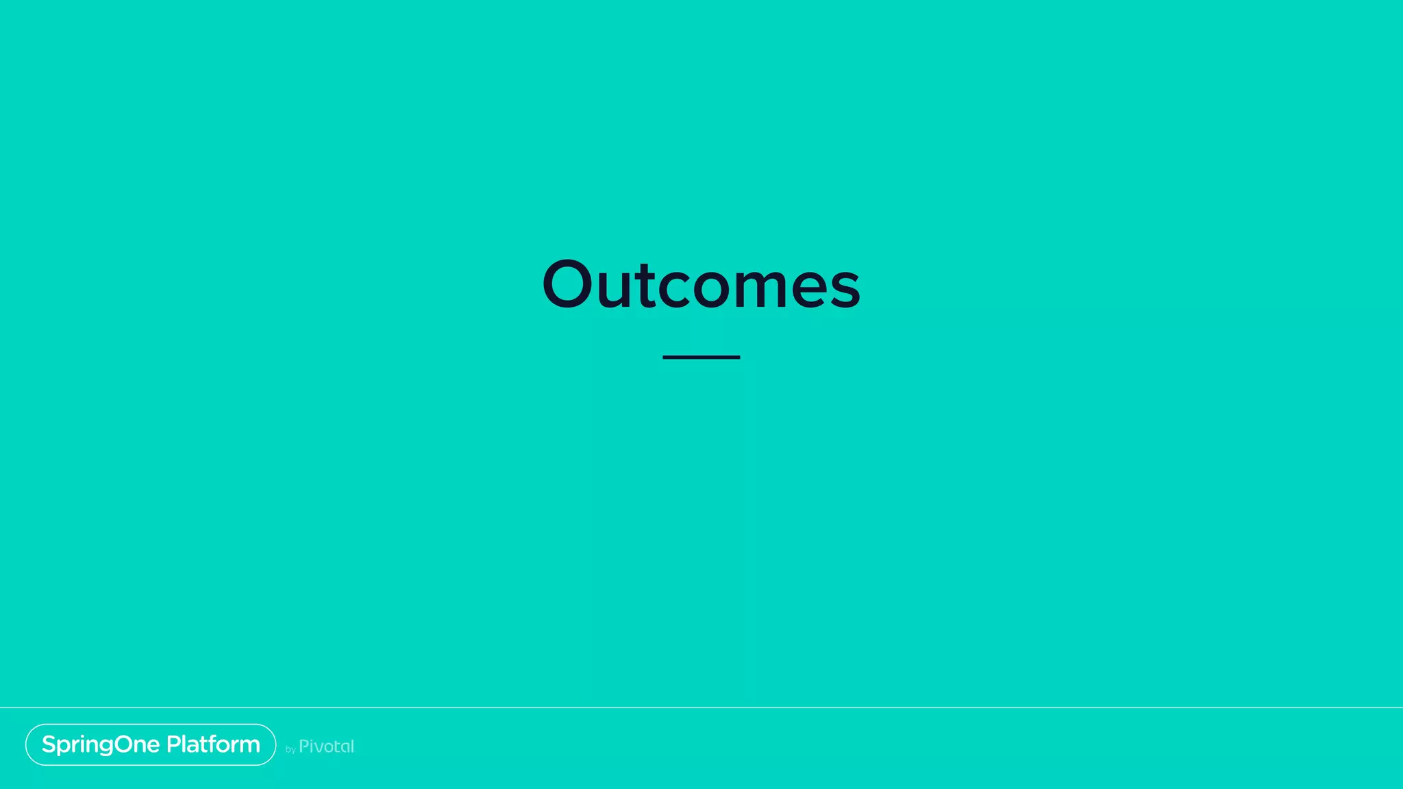 Outcomes 