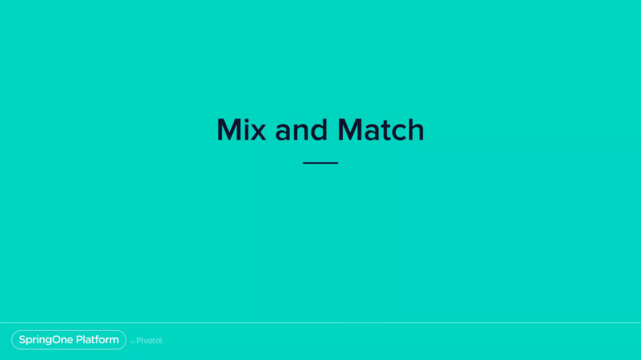 Mix and Match 