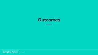 Outcomes
 