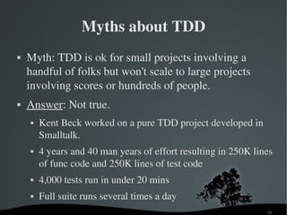 Agile Test Driven Development