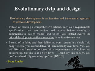 Agile Test Driven Development