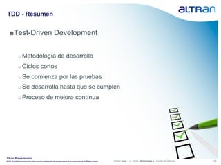Test Driven Development | PDF