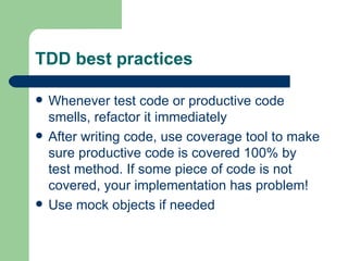 Test Driven Development Introduction