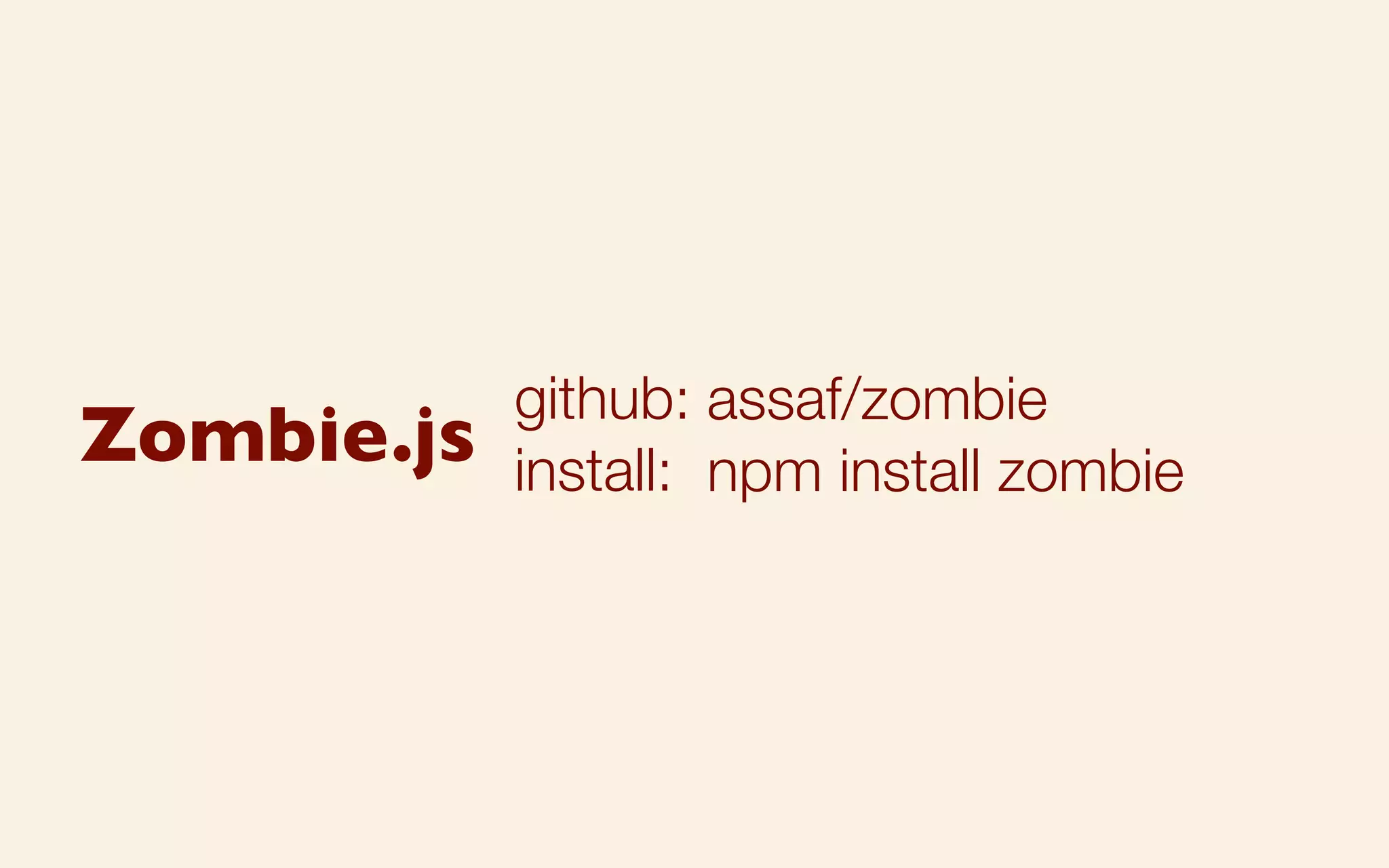 Zombie.js

github: assaf/zombie
install: npm install zombie

 