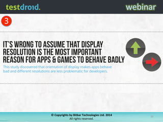 ©	
  Copyrights	
  by	
  Bitbar	
  Technologies	
  Ltd.	
  2014	
  	
  
All	
  rights	
  reserved.	
  
10	
  
3	
  
 