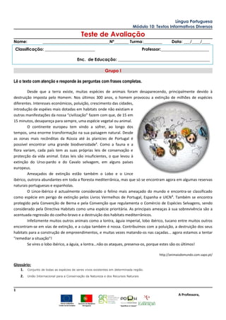 pdfcoffee.com teste-1-2-pdf-free - Português