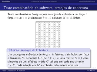 Teste combinatório de software | PDF