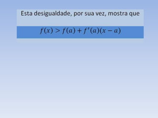 Teste da Concavidade - explicação