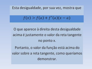 Teste da Concavidade - explicação