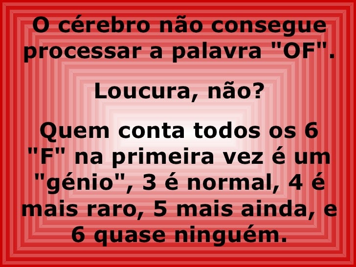 Teste Da Mente slideshare