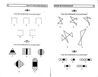 Teste de inteligenta philip carter