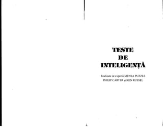 Teste de inteligenta philip carter