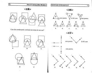 Teste de inteligenta philip carter