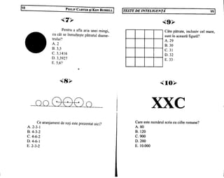 Teste de inteligenta philip carter