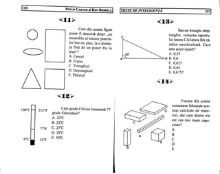 Teste de inteligenta philip carter