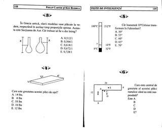 Teste de inteligenta philip carter