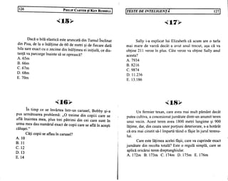 Teste de inteligenta philip carter