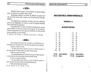 Teste de inteligenta philip carter