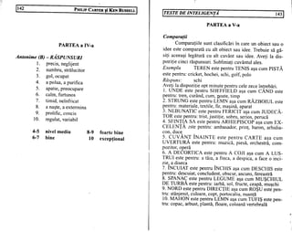 Teste de inteligenta philip carter