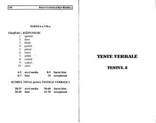 Teste de inteligenta philip carter