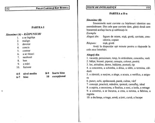 Teste de inteligenta philip carter