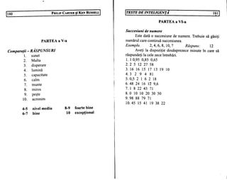 Teste de inteligenta philip carter