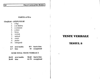 Teste de inteligenta philip carter