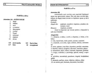 Teste de inteligenta philip carter